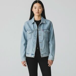 🌻NEW w.tags Silver Jeans Co. Fitted Indigo Denim Jacket Women's Size 2X